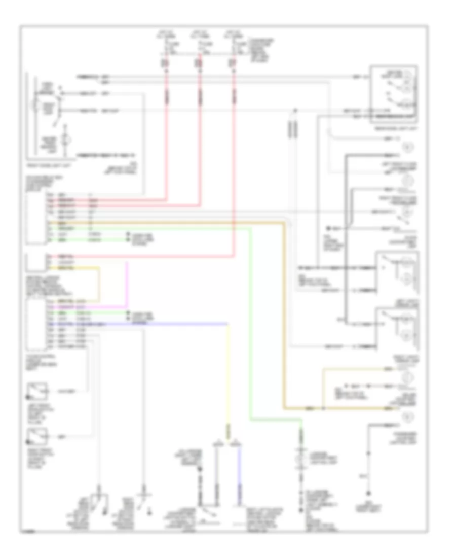 Courtesy Lamp Wiring Diagram for Saab 9 5 2 3T 2009