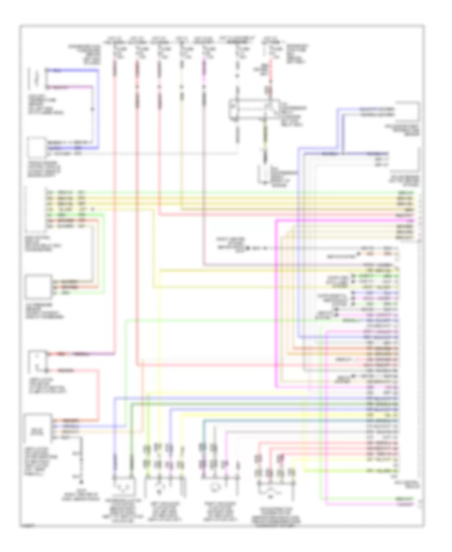 Automatic A C Wiring Diagram 1 of 2 for Saab 9 5 Aero 2009