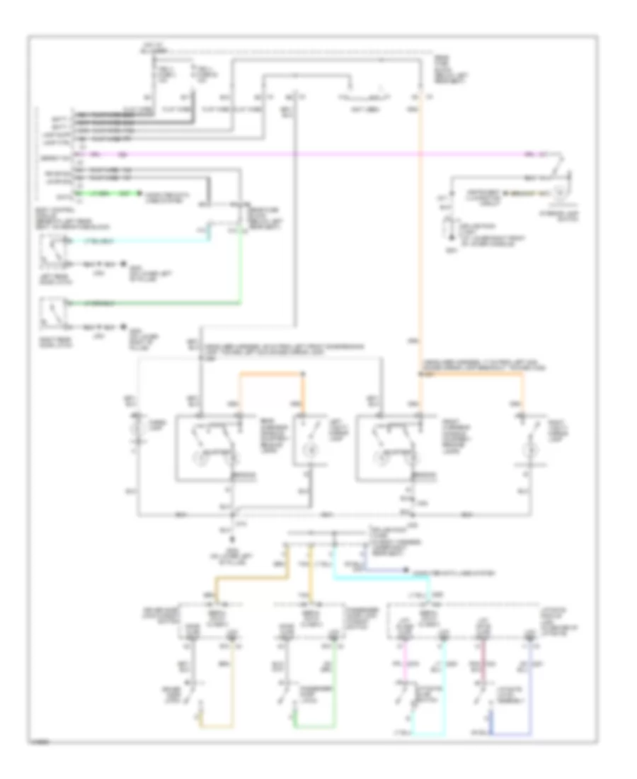 Courtesy Lamps Wiring Diagram for Saab 9 7X 4 2i 2009