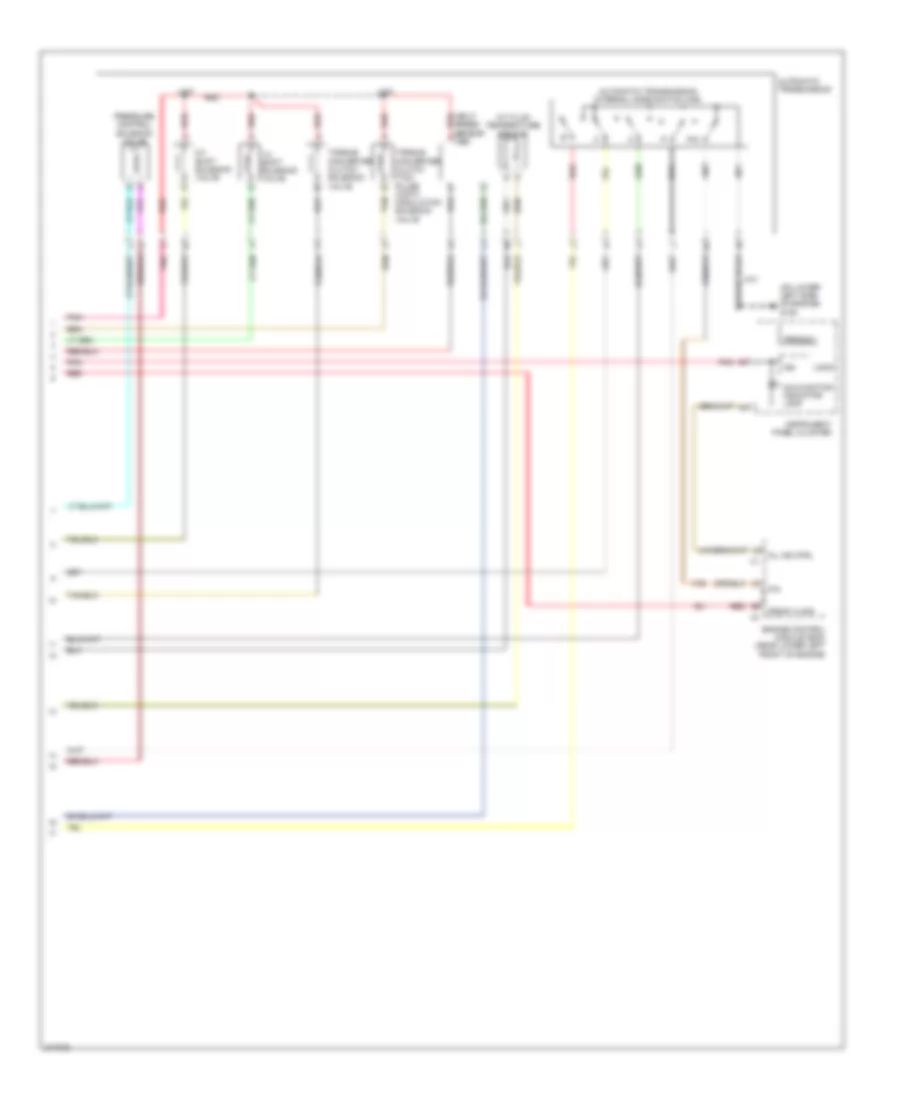 A T Wiring Diagram 2 of 2 for Saab 9 7X 5 3i 2009