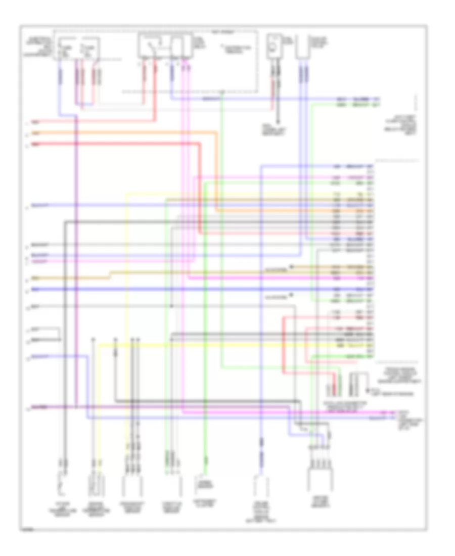 2 3L Engine Performance Wiring Diagrams 2 of 2 for Saab CS 1996 9000