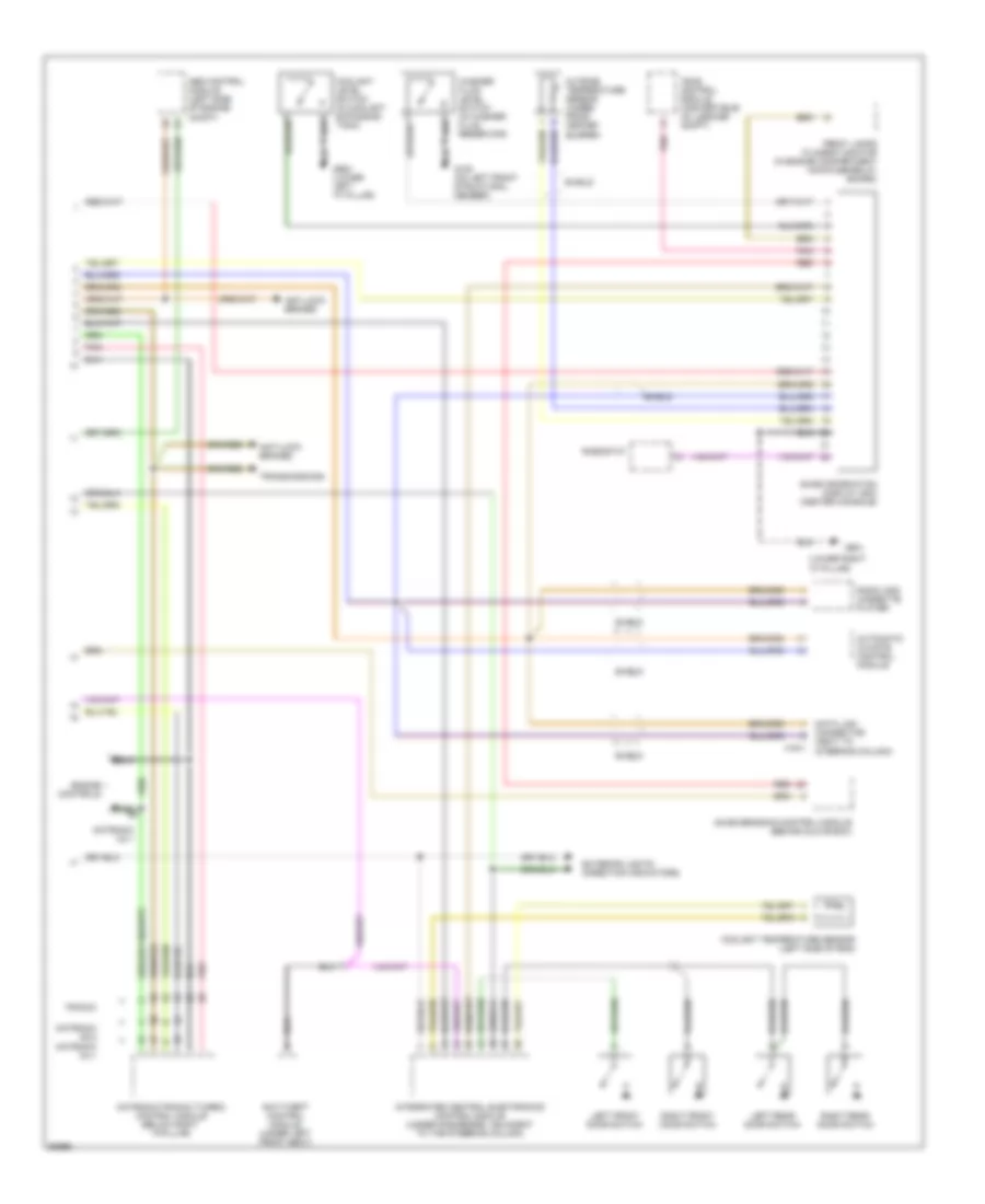 Instrument Cluster Wiring Diagram Up Level 2 of 2 for Saab 900 S 1997