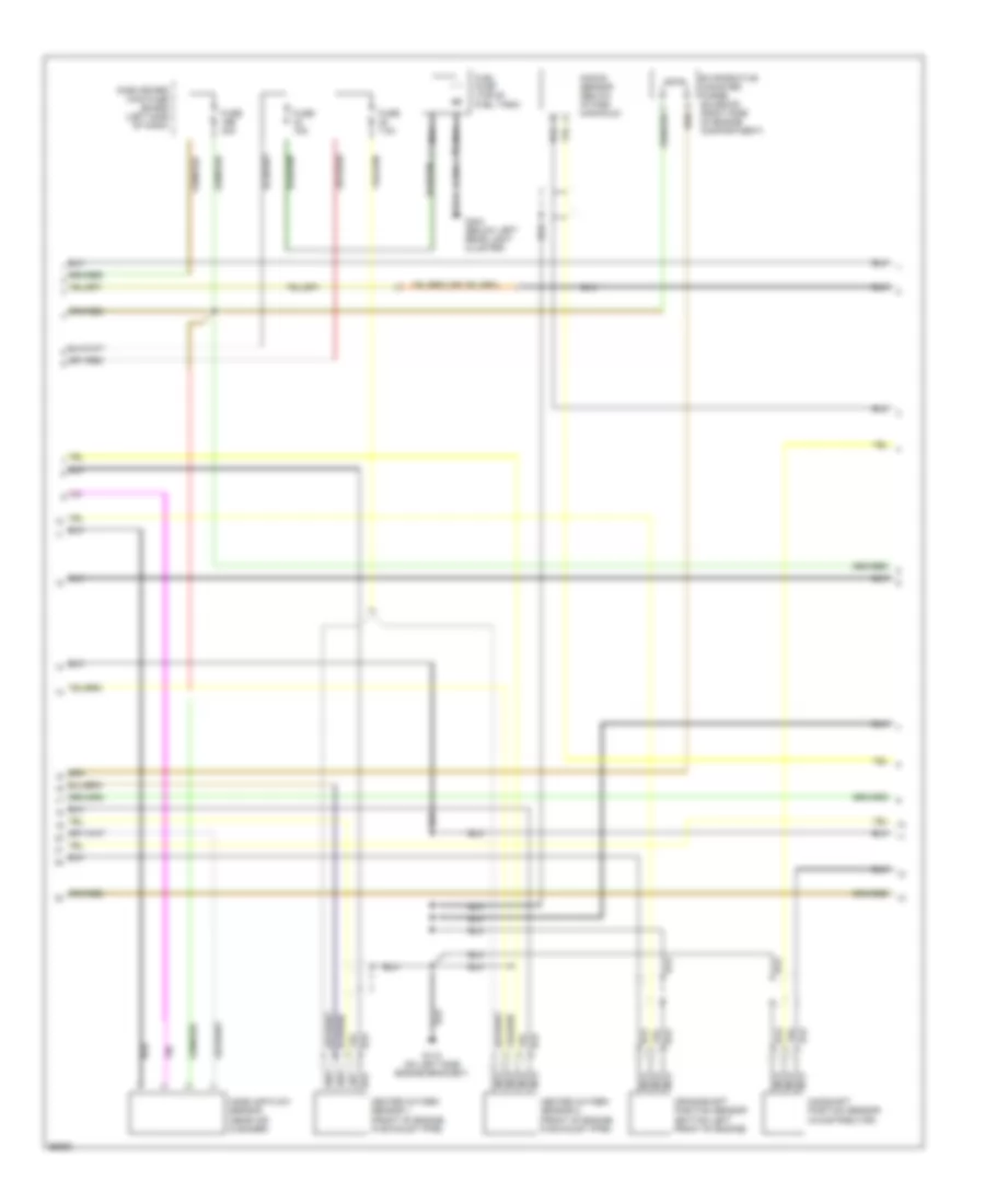 2.3L, Engine Performance Wiring Diagrams (2 of 3) for Saab 900 S 1998