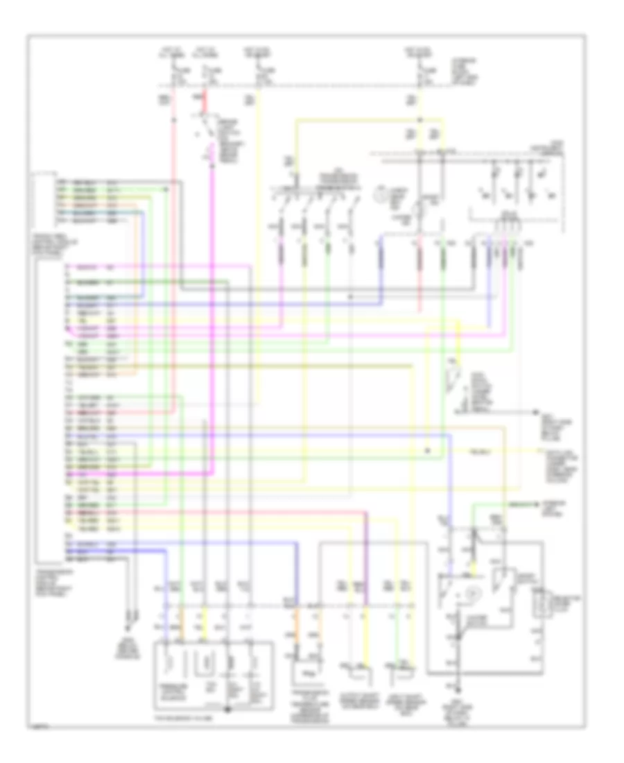 A T Wiring Diagram for Saab 9 3 1999
