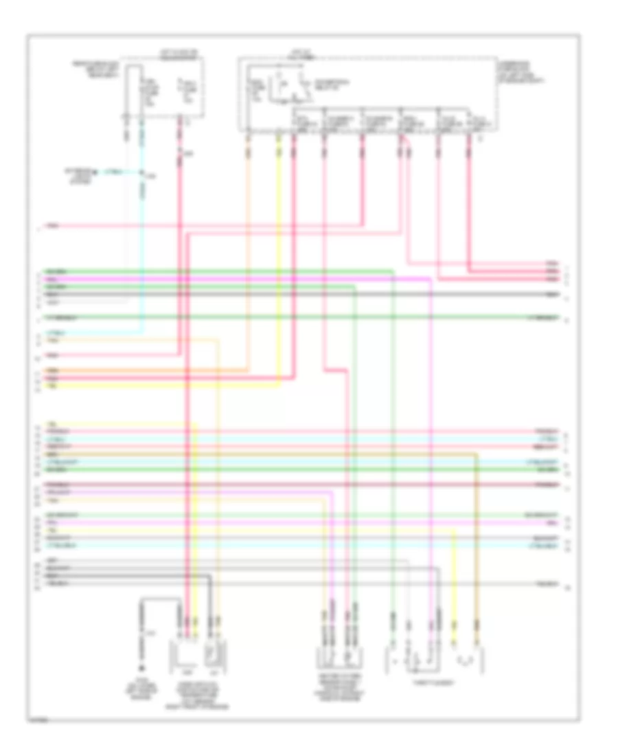 4 2L Engine Performance Wiring Diagram 3 of 5 for Saab 9 7X Aero 2009