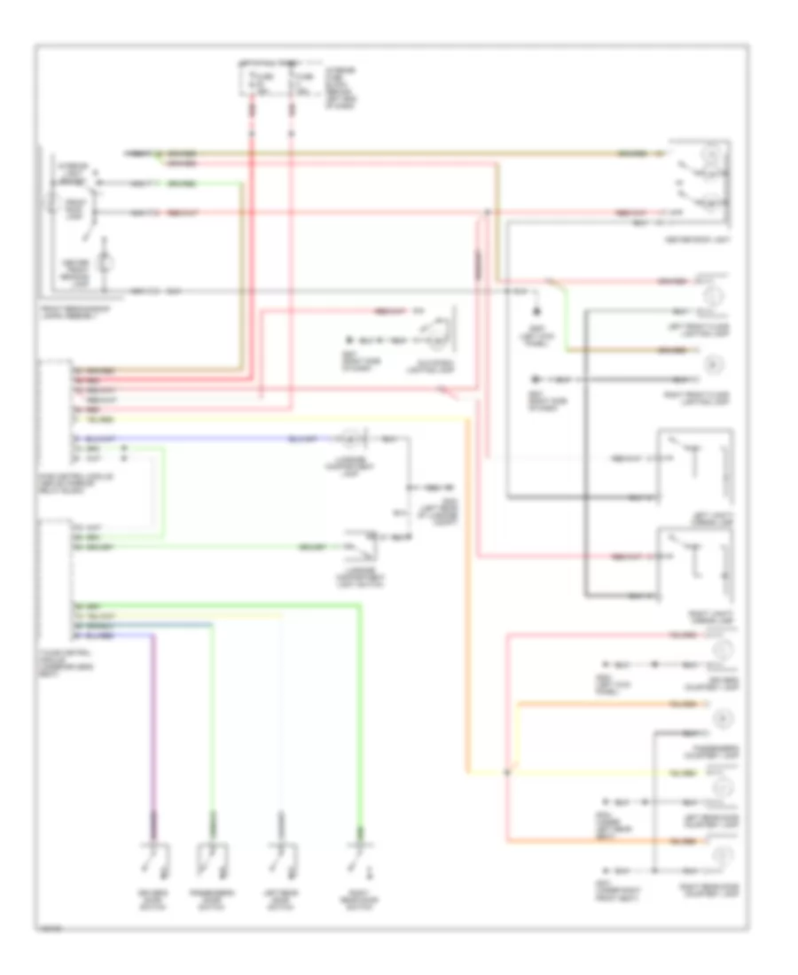 Courtesy Lamp Wiring Diagram for Saab 9 5 1999