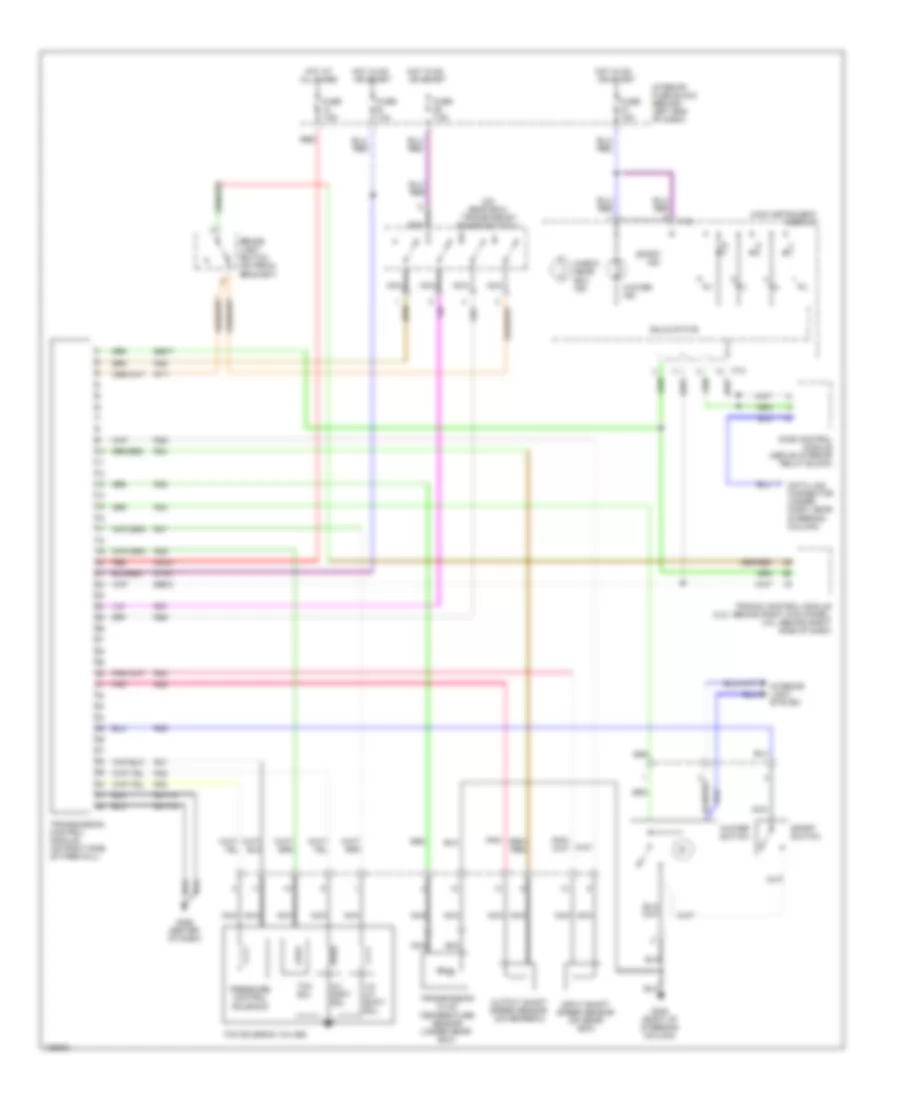 A T Wiring Diagram for Saab 9 5 1999