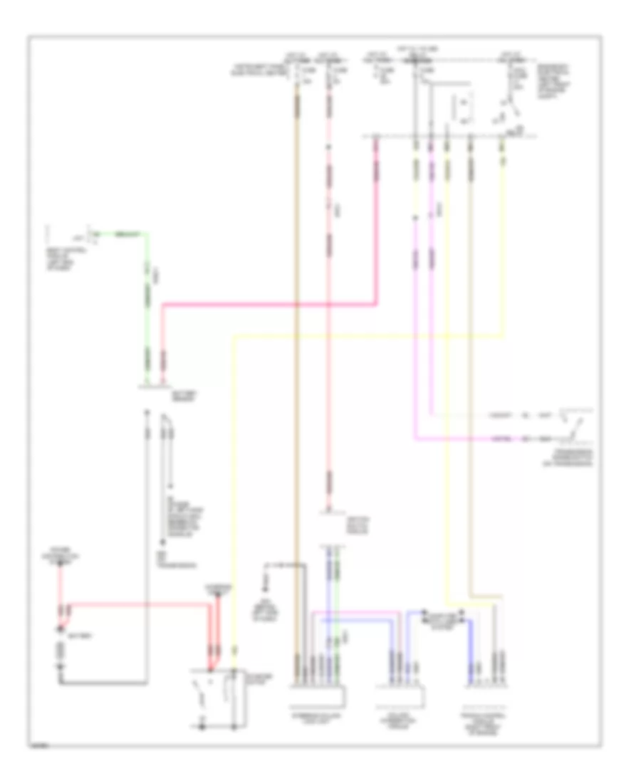 Starting Wiring Diagram A T for Saab 9 3 Aero 2011