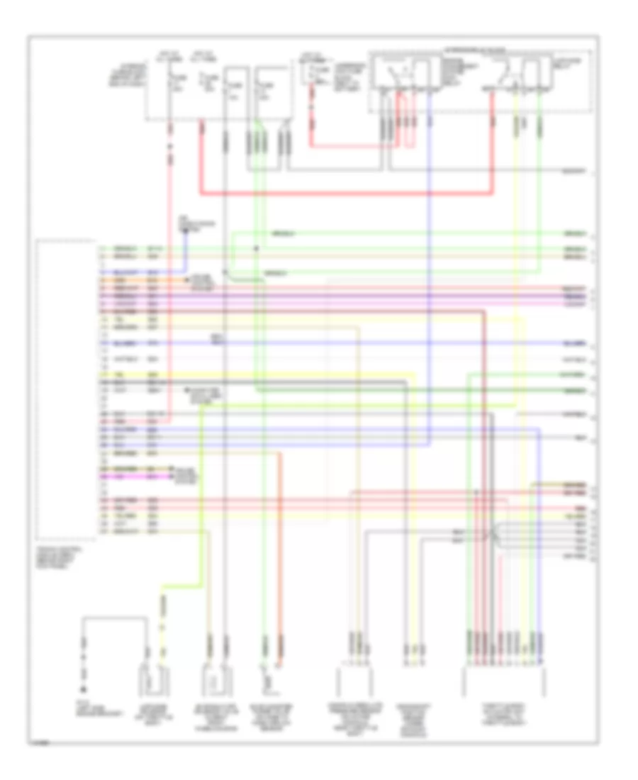 2 3L Turbo Engine Performance Wiring Diagrams 1 of 3 for Saab 9 5 SE 2000