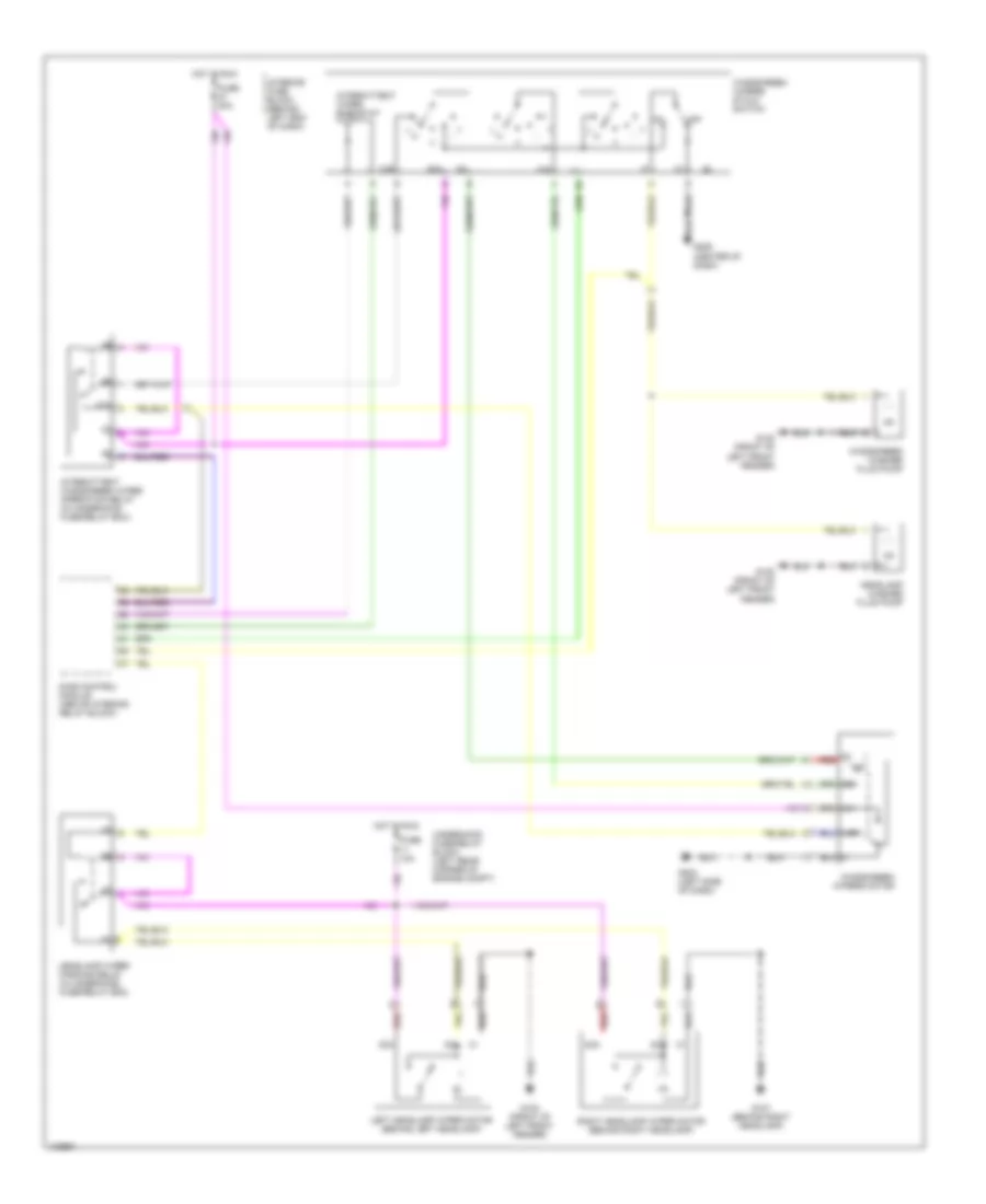 Wiper Washer Wiring Diagram 4 Door for Saab 9 5 SE 2000