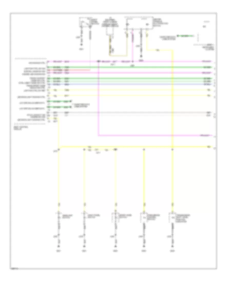 Instrument Illumination Wiring Diagram 1 of 2 for Saab 9 4X 3 0i Premium 2011