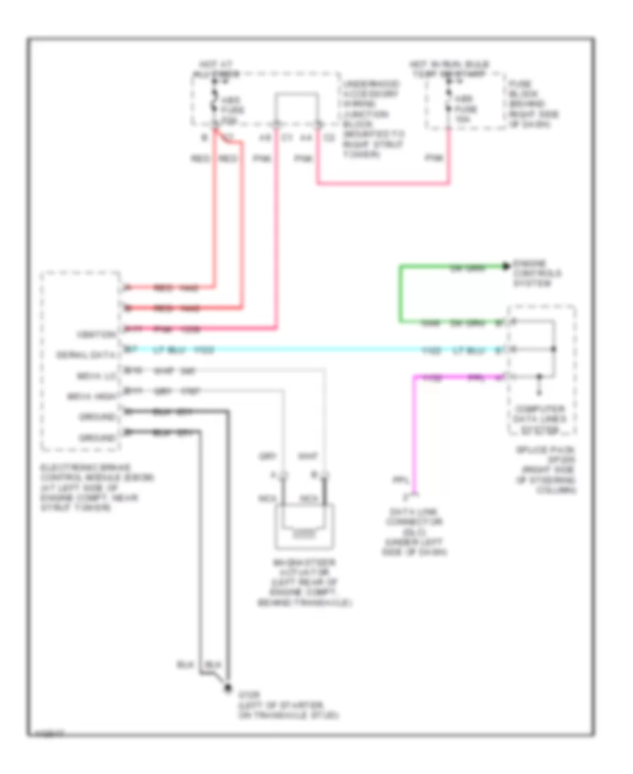 Все схемы для электропроводки Saturn SL2 2001 Wiring diagrams for cars