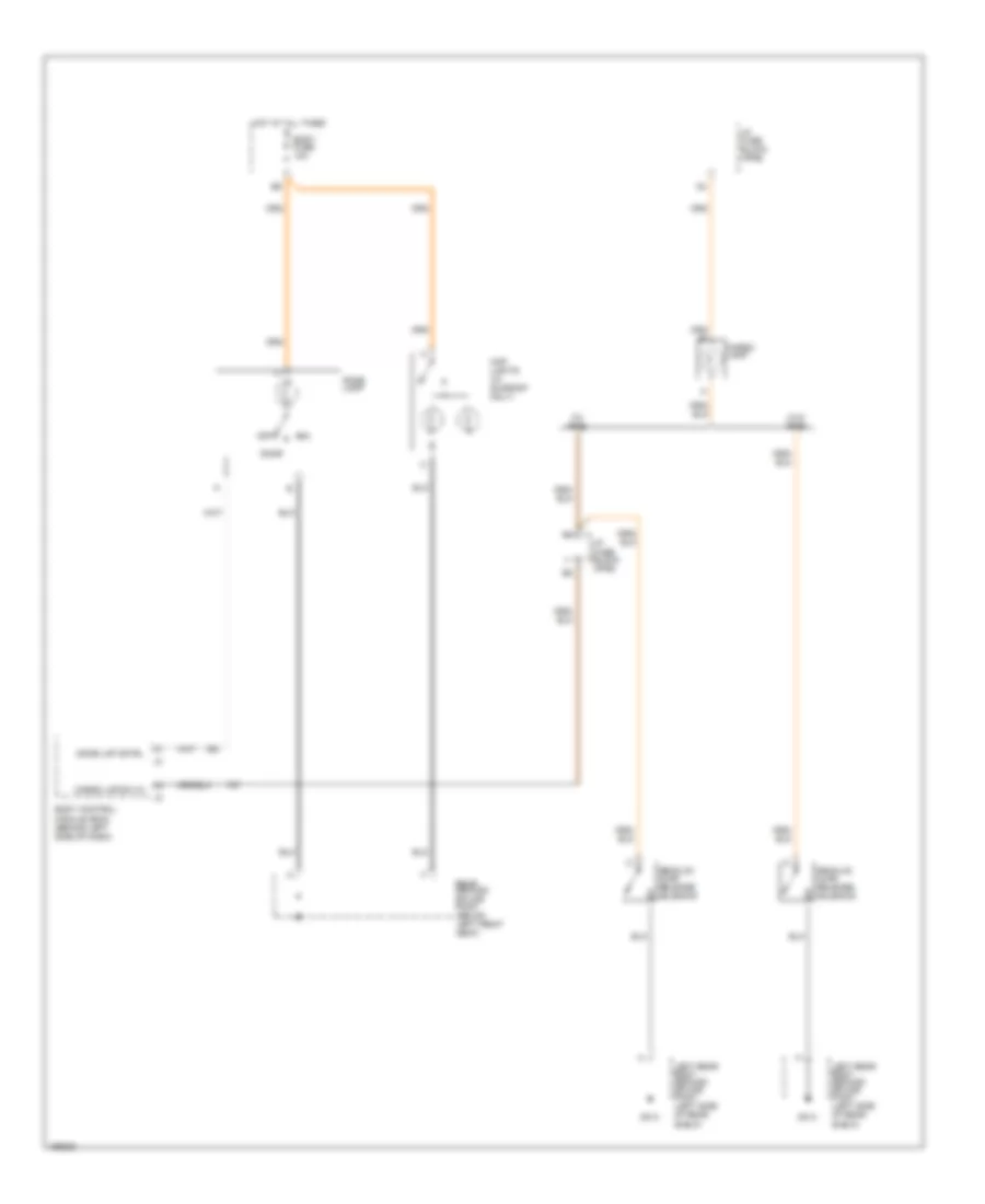 Все схемы для электропроводки Saturn SL 2002 Wiring diagrams for cars