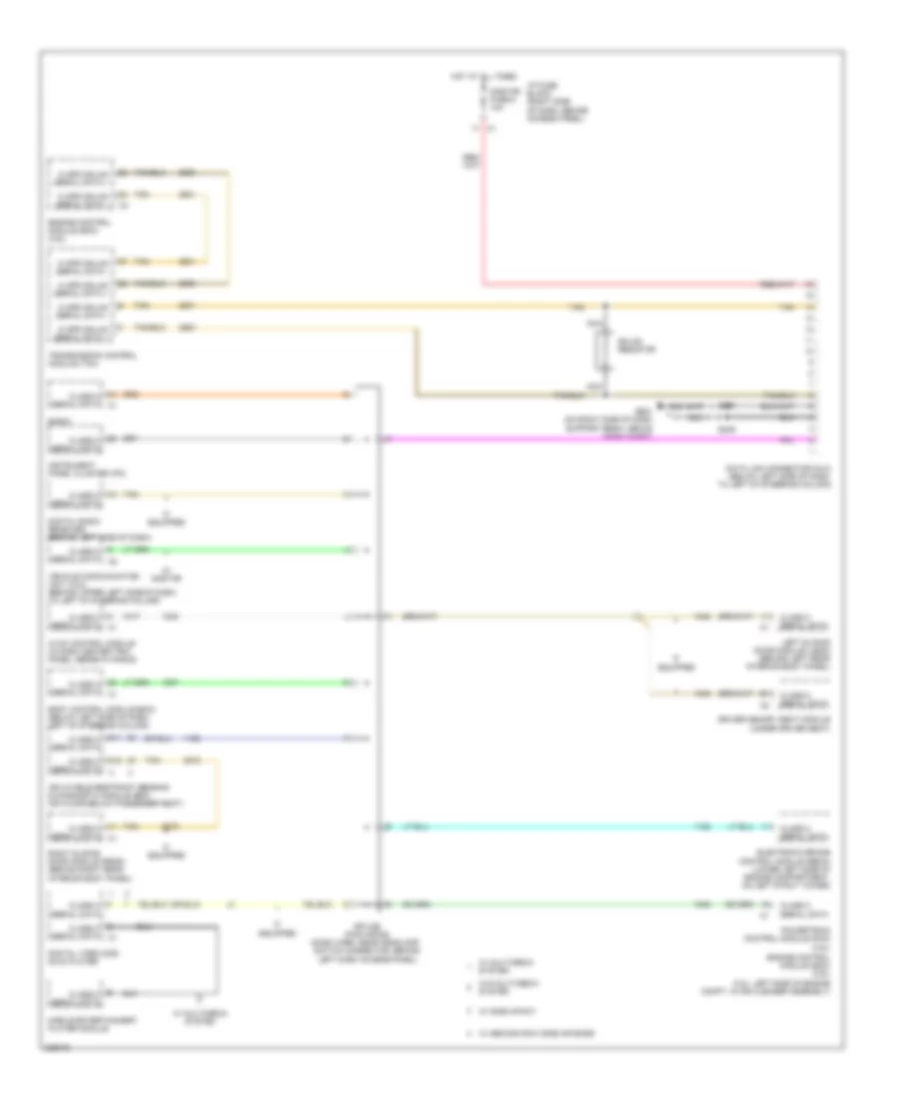 Электросхема линии передачи данных CAN для Saturn Relay 2006