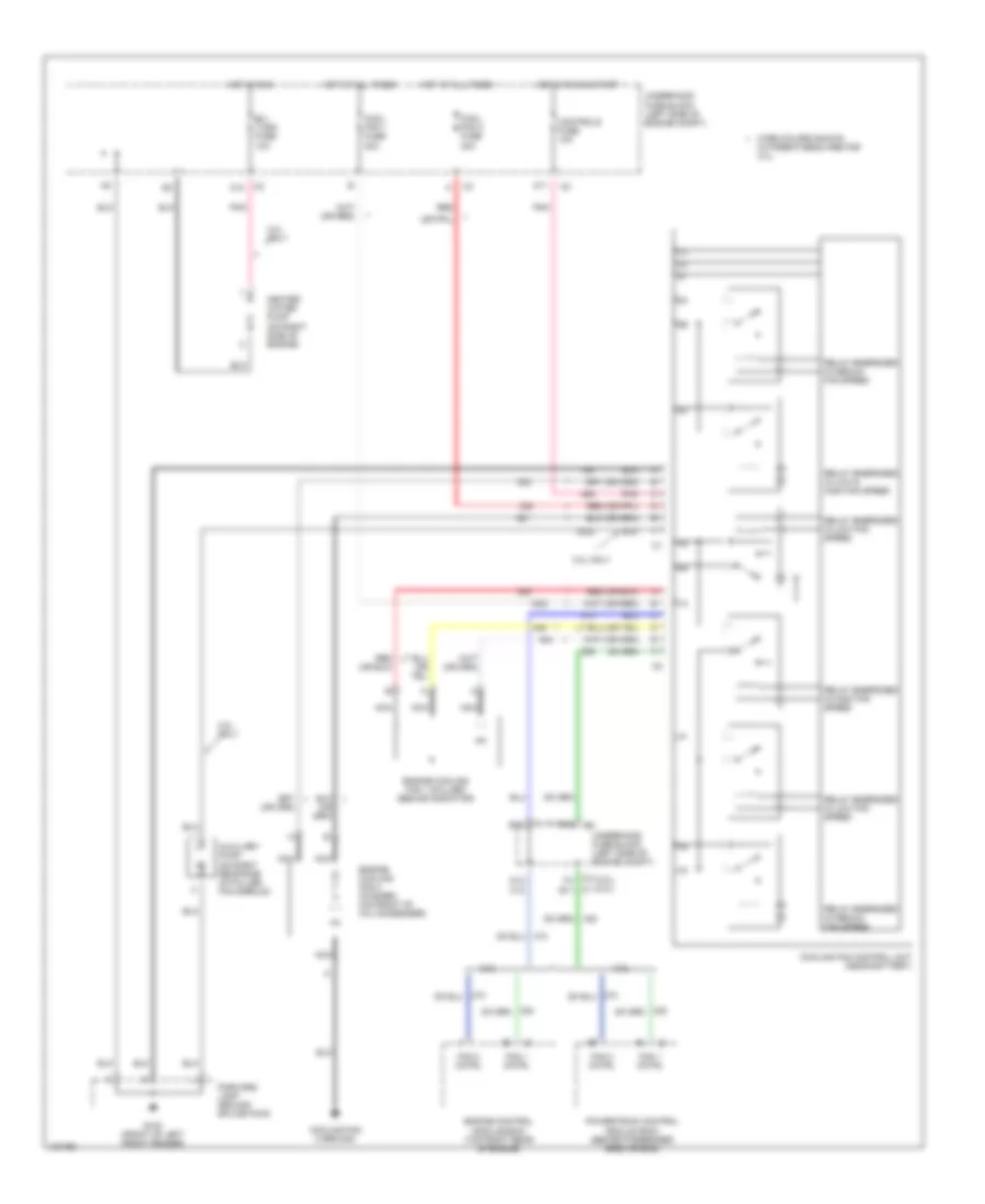 Cooling Fan Wiring Diagram for Saturn LS2 2000