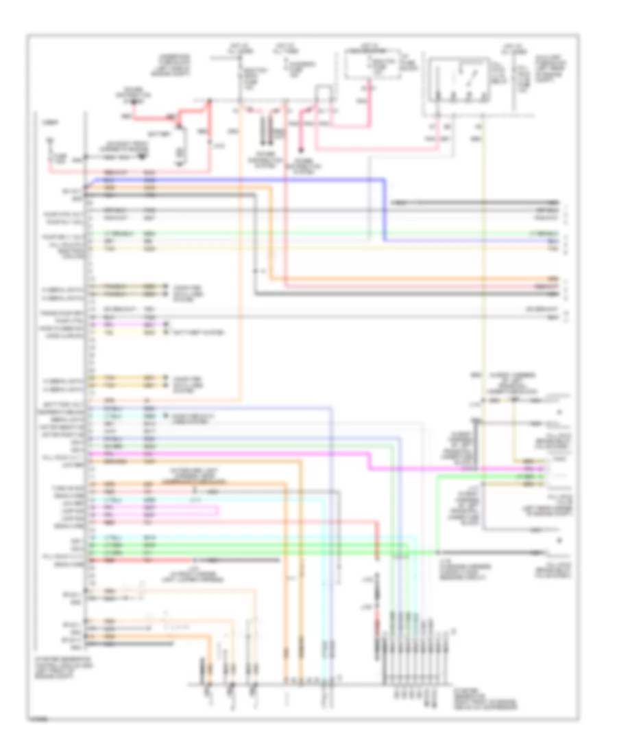 Hybrid System Wiring Diagram 1 of 3 for Saturn Vue Green Line 2008