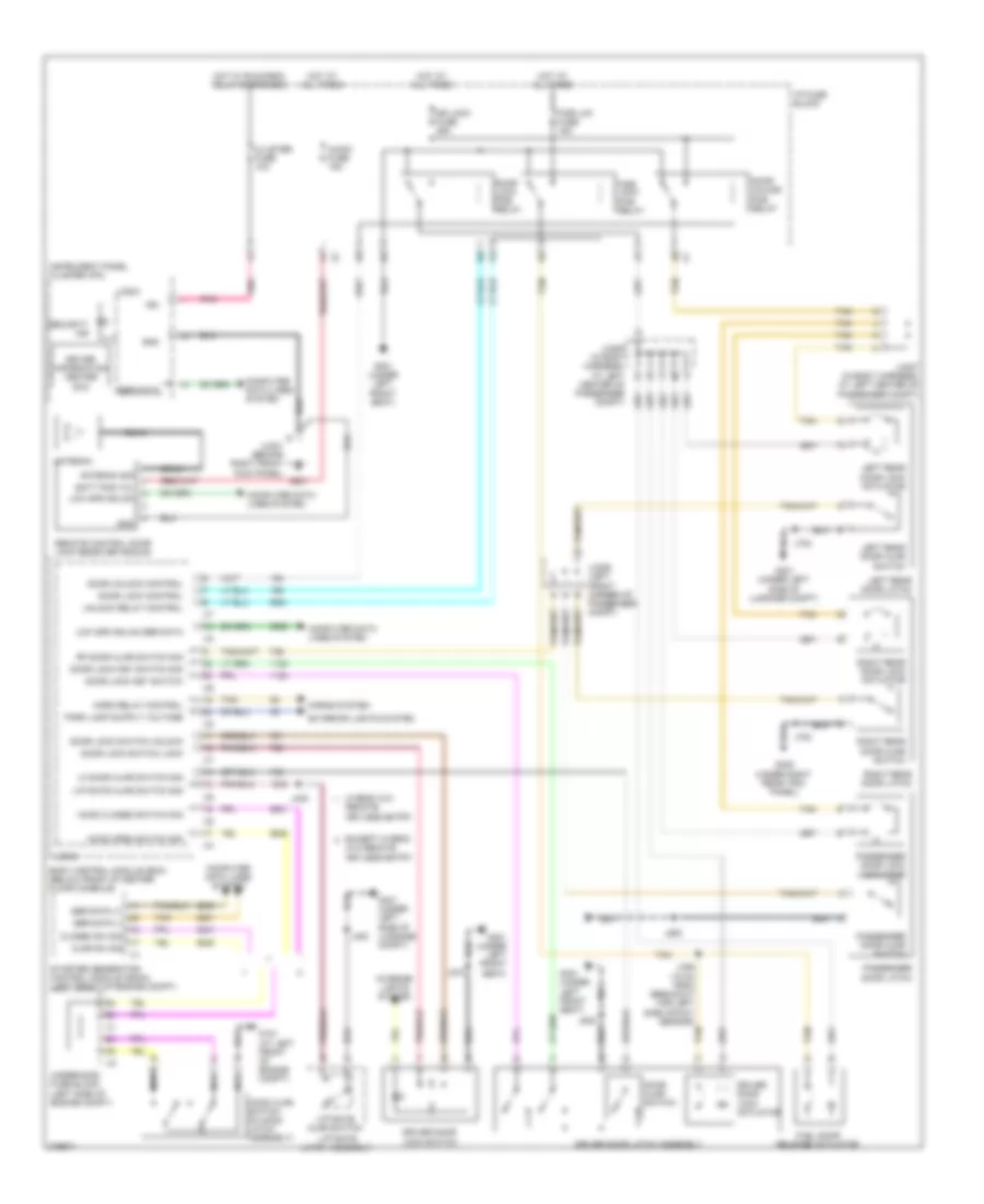 Forced Entry Wiring Diagram for Saturn Vue Red Line 2008