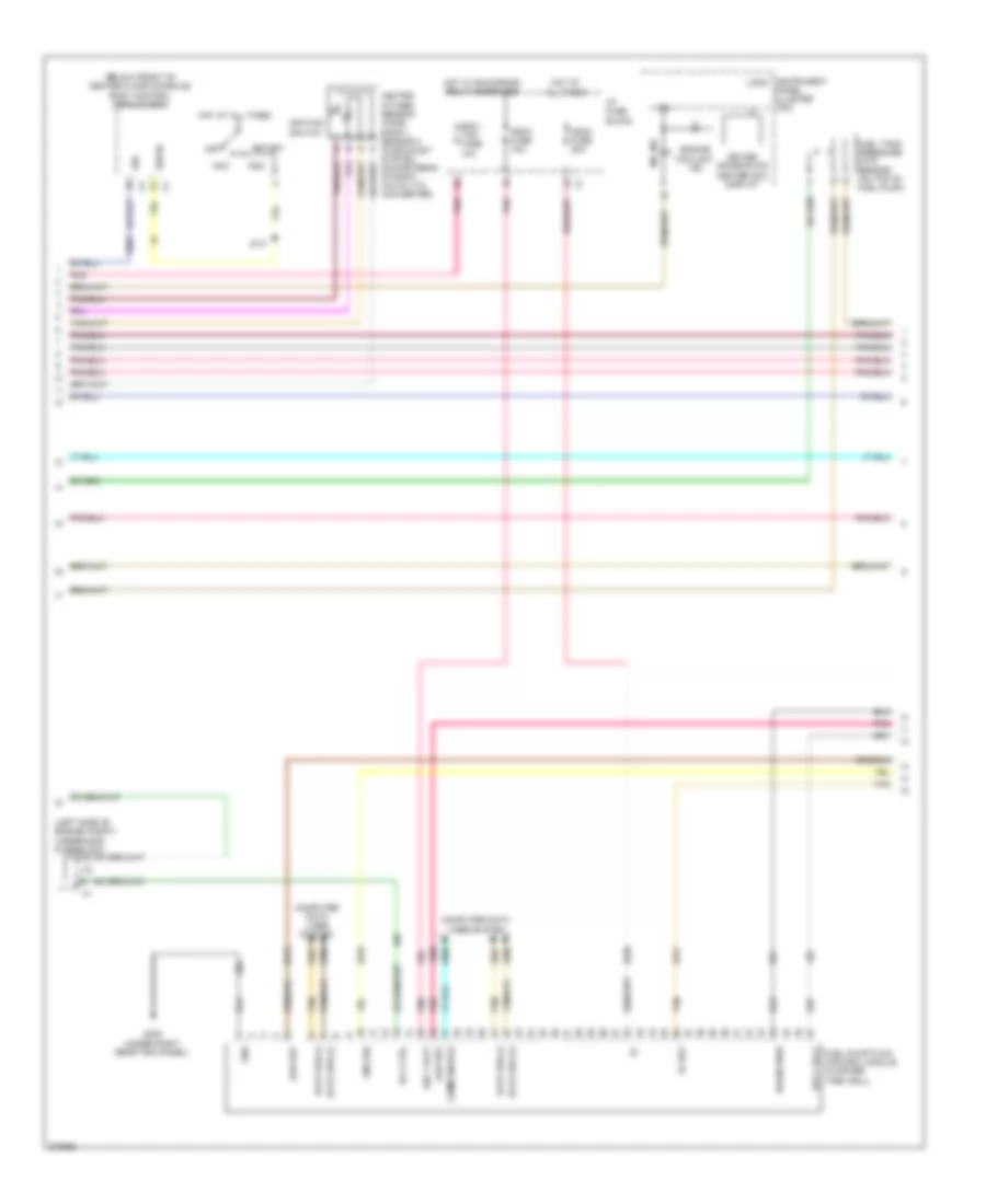 3.5L VIN N, Engine Controls Wiring Diagram (2 of 4) for Saturn Vue Red Line 2008