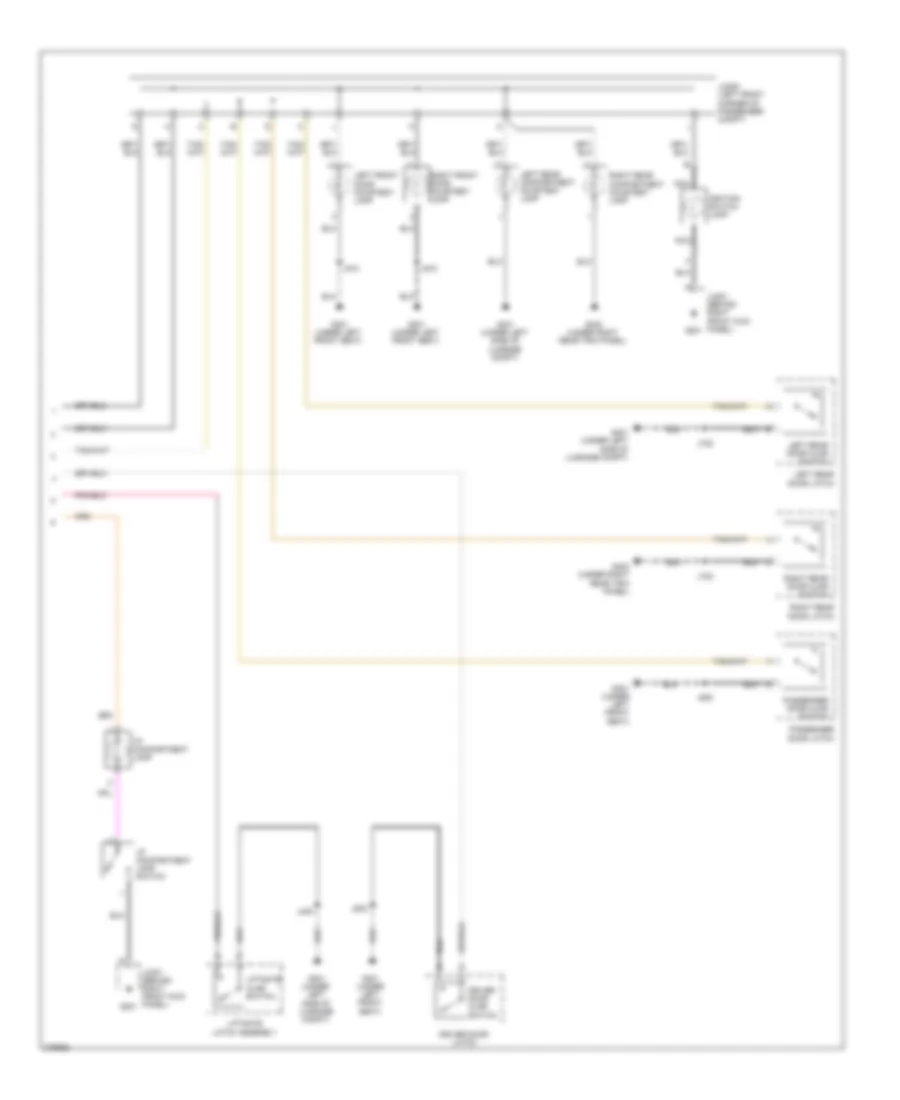 Courtesy Lamps Wiring Diagram (2 of 2) for Saturn Vue Red Line 2008