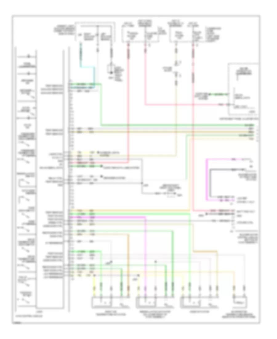 2 4L VIN P Automatic A C Wiring Diagram 1 of 2 for Saturn Vue XR 2008