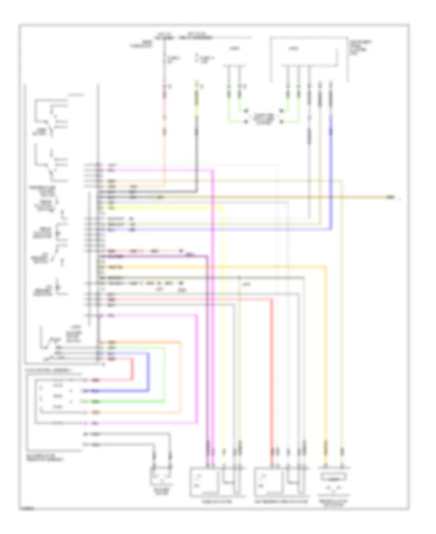 Manual AC Wiring Diagram (1 of 2) for Saturn Astra XE 2009