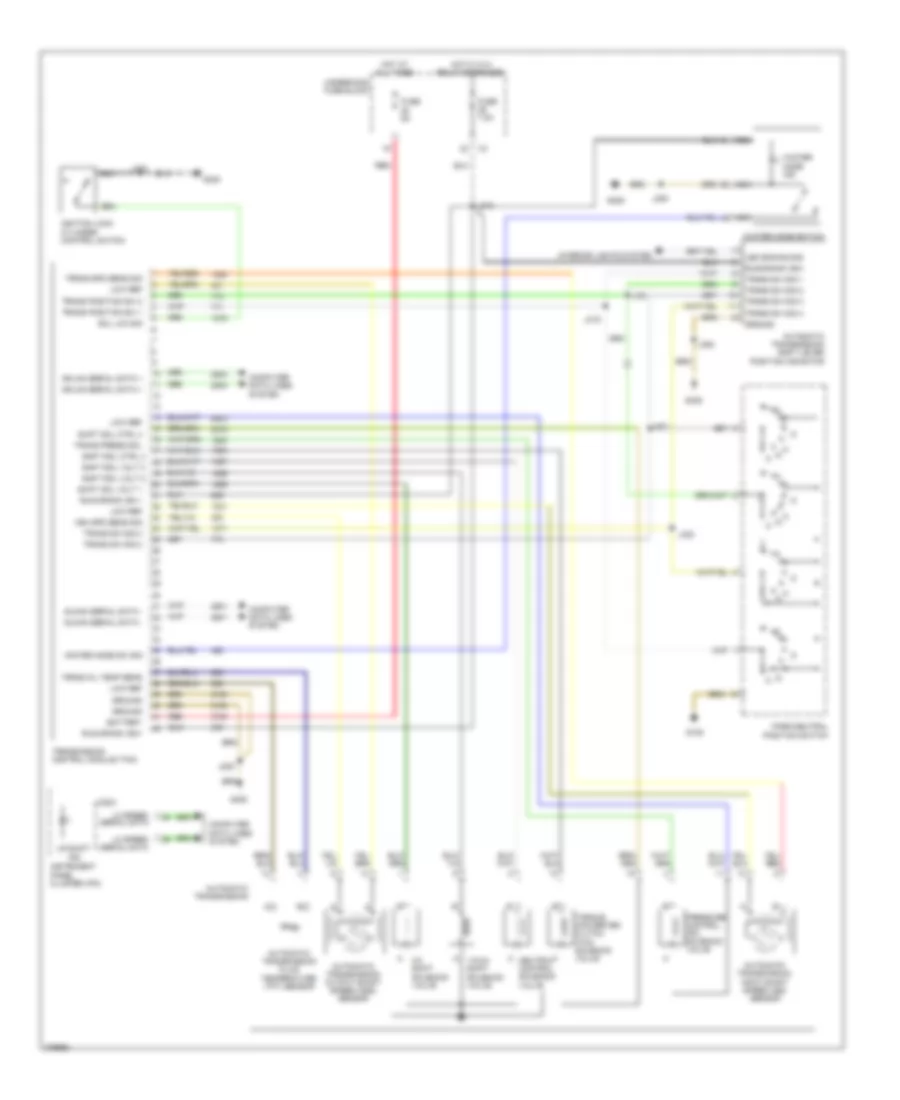 Transmission Wiring Diagram for Saturn Astra XE 2009