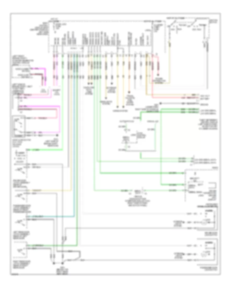 Anti-theft Wiring Diagram for Saturn Aura Green Line 2009