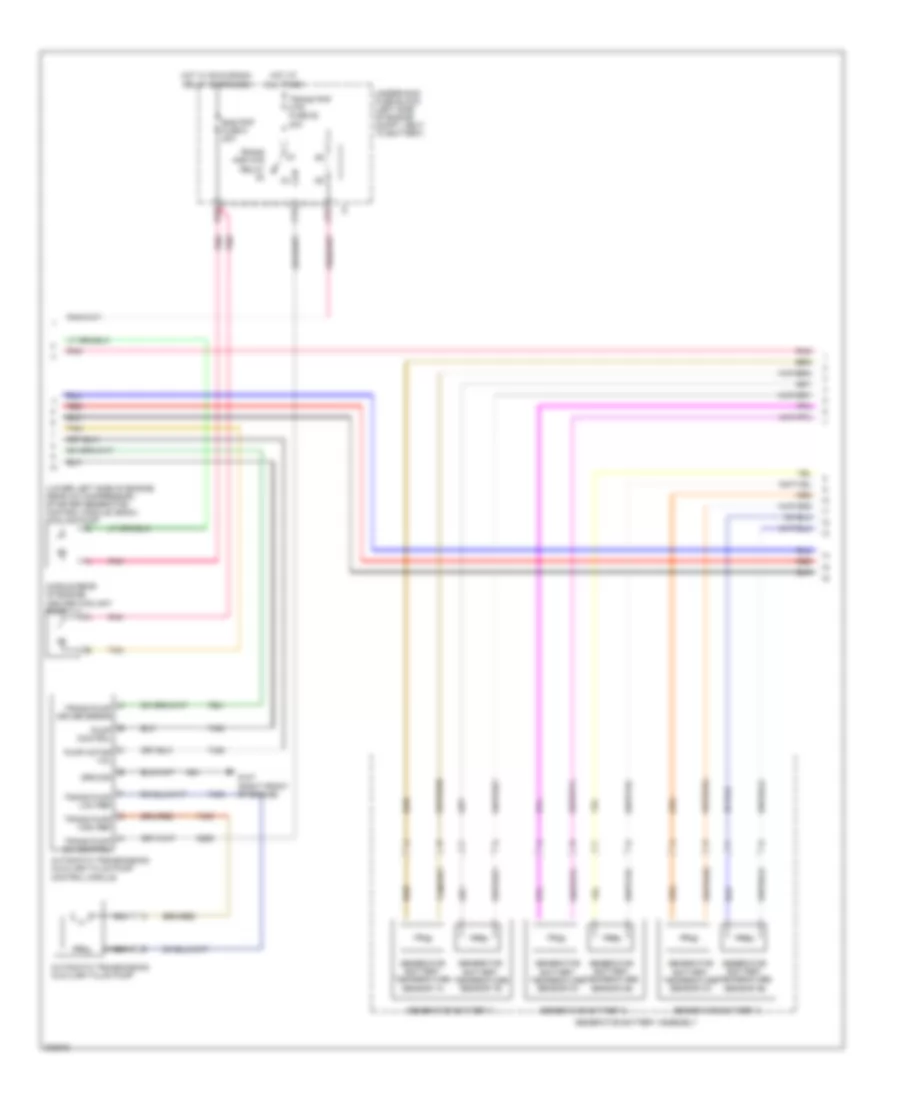 2.4L VIN 5, Hybrid System Wiring Diagram (2 of 3) for Saturn Aura Green Line 2009
