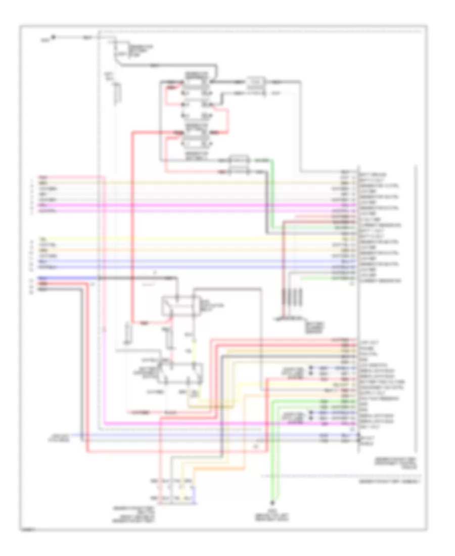 2.4L VIN 5, Hybrid System Wiring Diagram (3 of 3) for Saturn Aura Green Line 2009