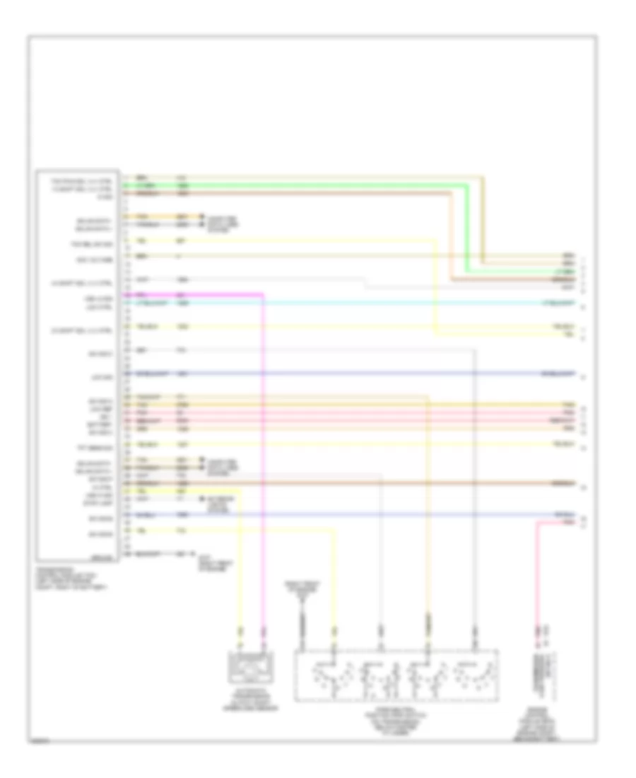 2 4L VIN 5 Transmission Wiring Diagram 1 of 2 for Saturn Aura Green Line 2009