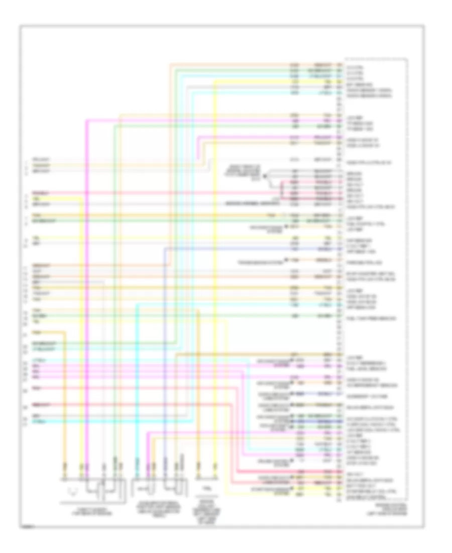 3 6L VIN D Engine Performance Wiring Diagram 6 of 6 for Saturn Outlook XR 2009