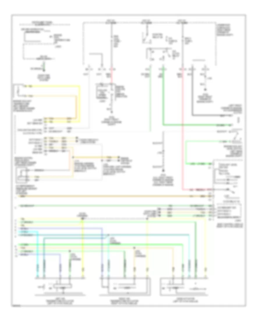 2 0L VIN X Manual A C Wiring Diagram 2 of 2 for Saturn Sky 2009