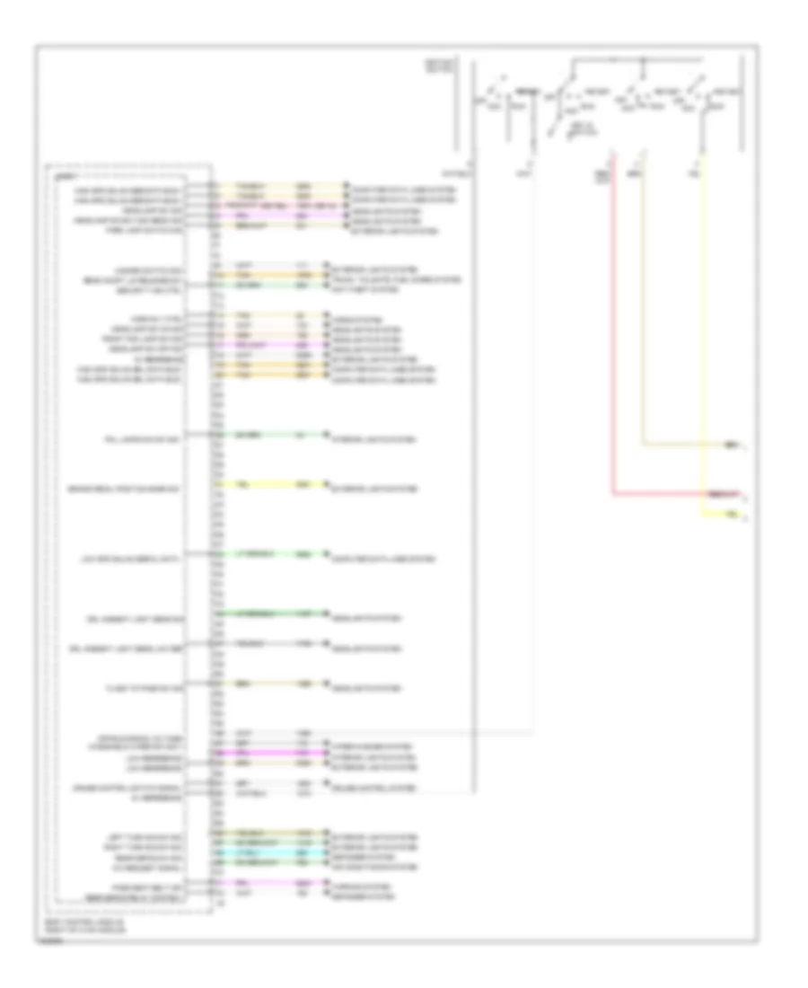 Body Control Modules Wiring Diagram 2 of 4 for Saturn Sky Red Line 2009