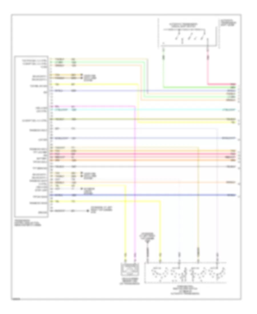 2 4L VIN P A T Wiring Diagram 1 of 2 for Saturn Vue Green Line 2009