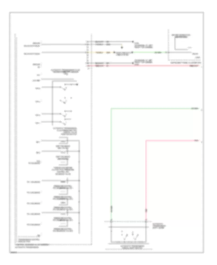 3 6L VIN 7 A T Wiring Diagram 1 of 2 for Saturn Vue Green Line 2009