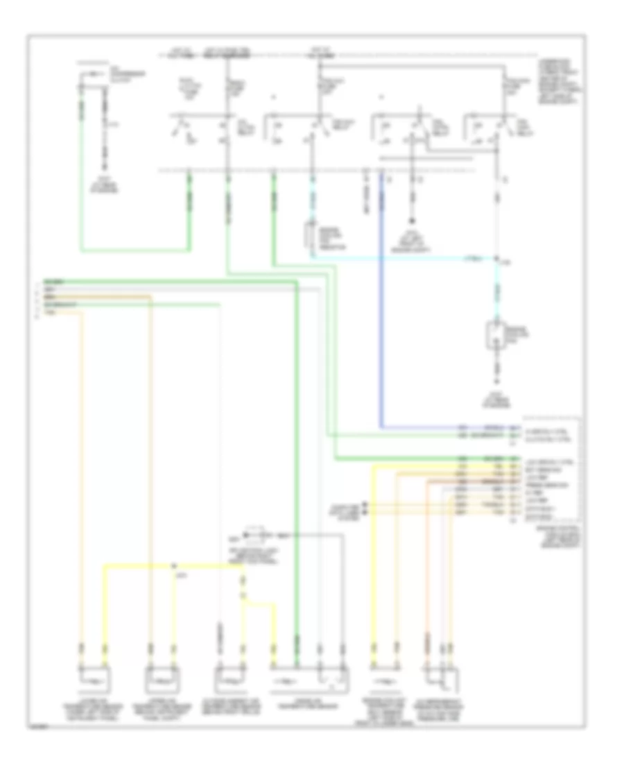 2 4L VIN Z Automatic A C Wiring Diagram 2 of 2 for Saturn Vue Green Line 2009