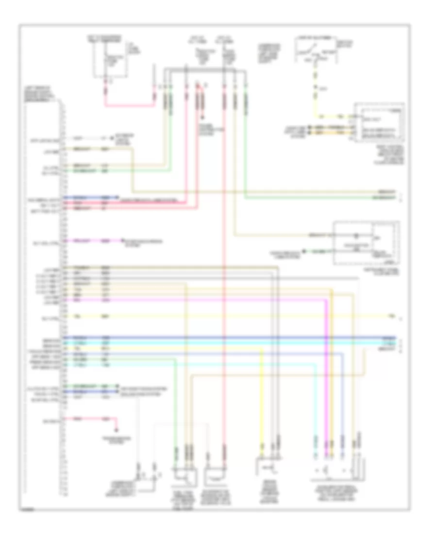 2.4L VIN Z, Engine Controls Wiring Diagram (1 of 5) for Saturn Vue Green Line 2009