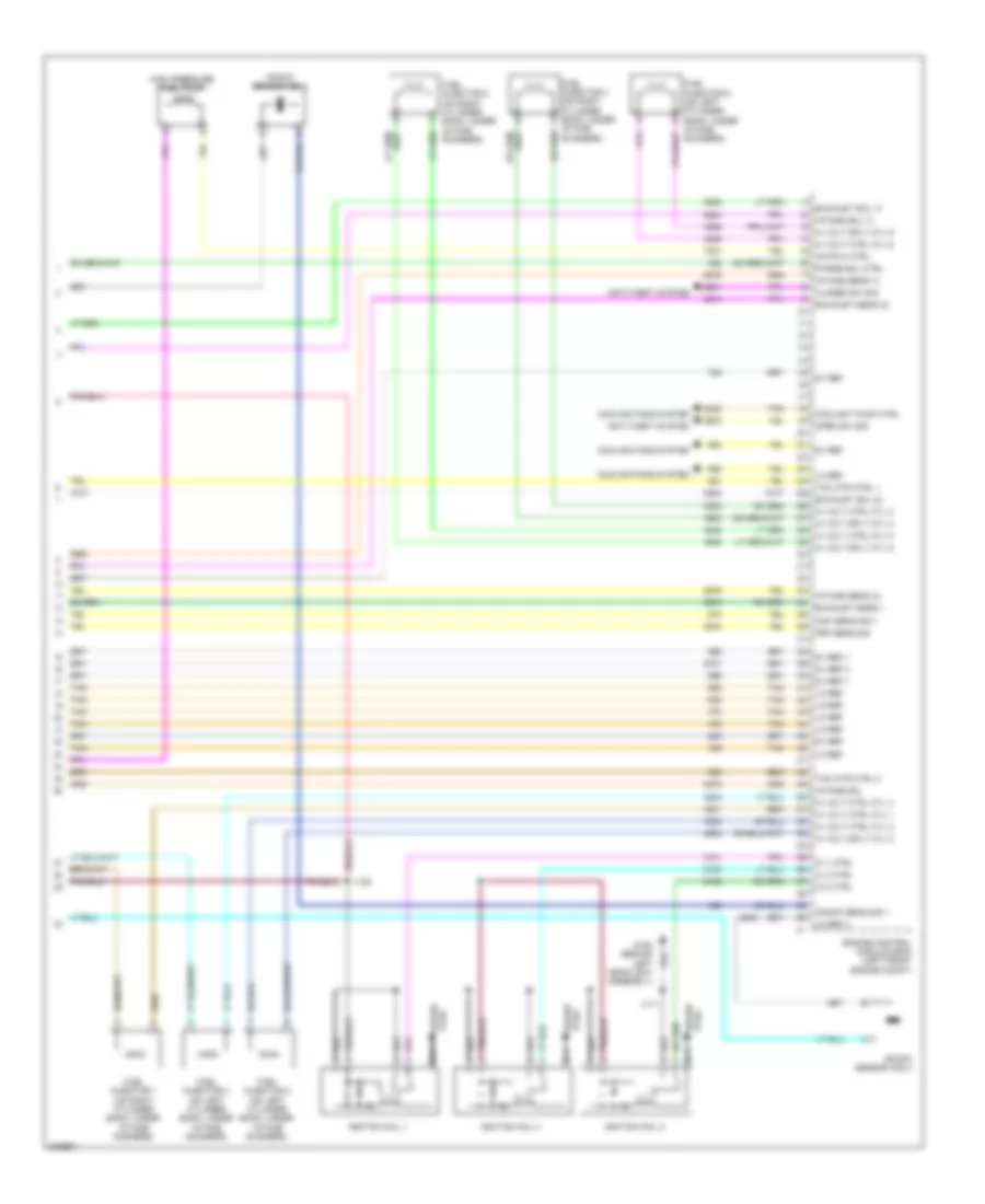 3 6L VIN B Engine Controls Wiring Diagram 6 of 6 for Saturn Vue Green Line 2009