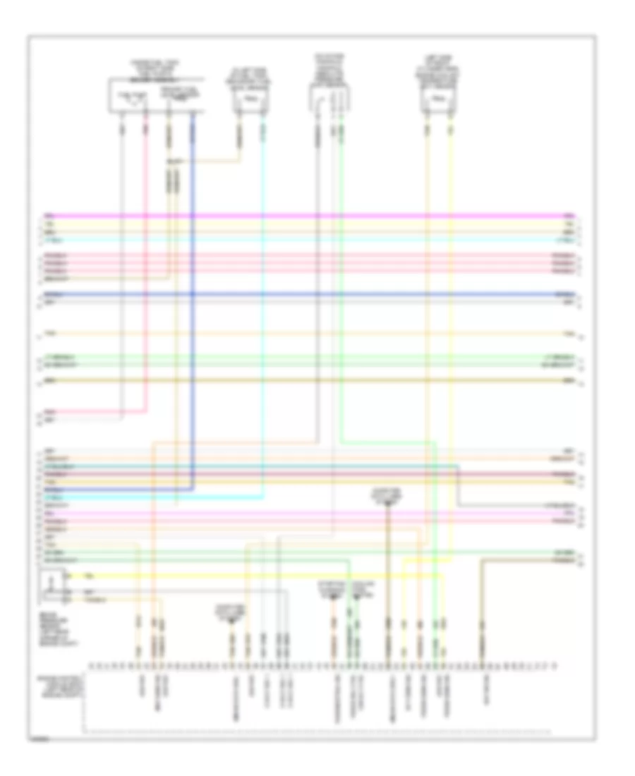 2.4L VIN Z, Engine Controls Wiring Diagram (4 of 5) for Saturn Vue Red Line 2009