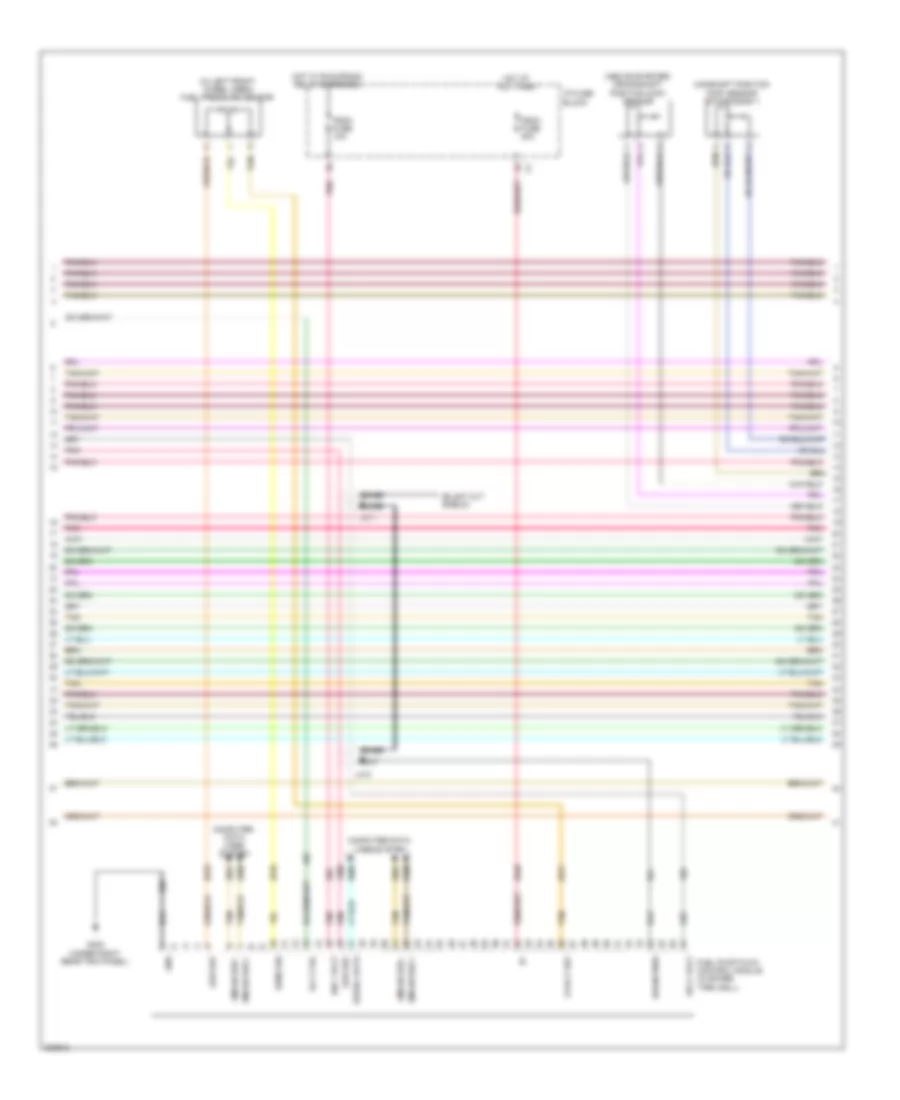 3.6L VIN 7, Engine Performance Wiring Diagram (4 of 6) for Saturn Vue Red Line 2009