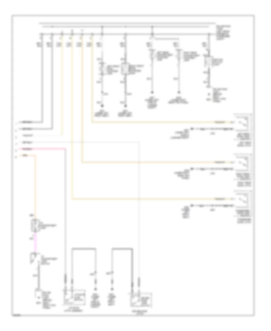Courtesy Lamps Wiring Diagram (2 of 2) for Saturn Vue Red Line 2009