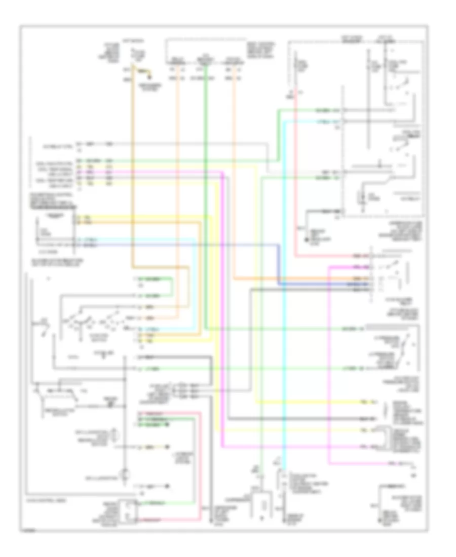A C Wiring Diagram for Saturn SL1 2001