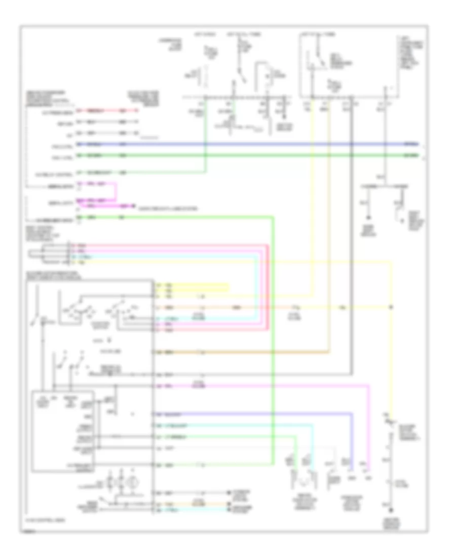Manual A C Wiring Diagram 1 of 2 for Saturn L100 2002