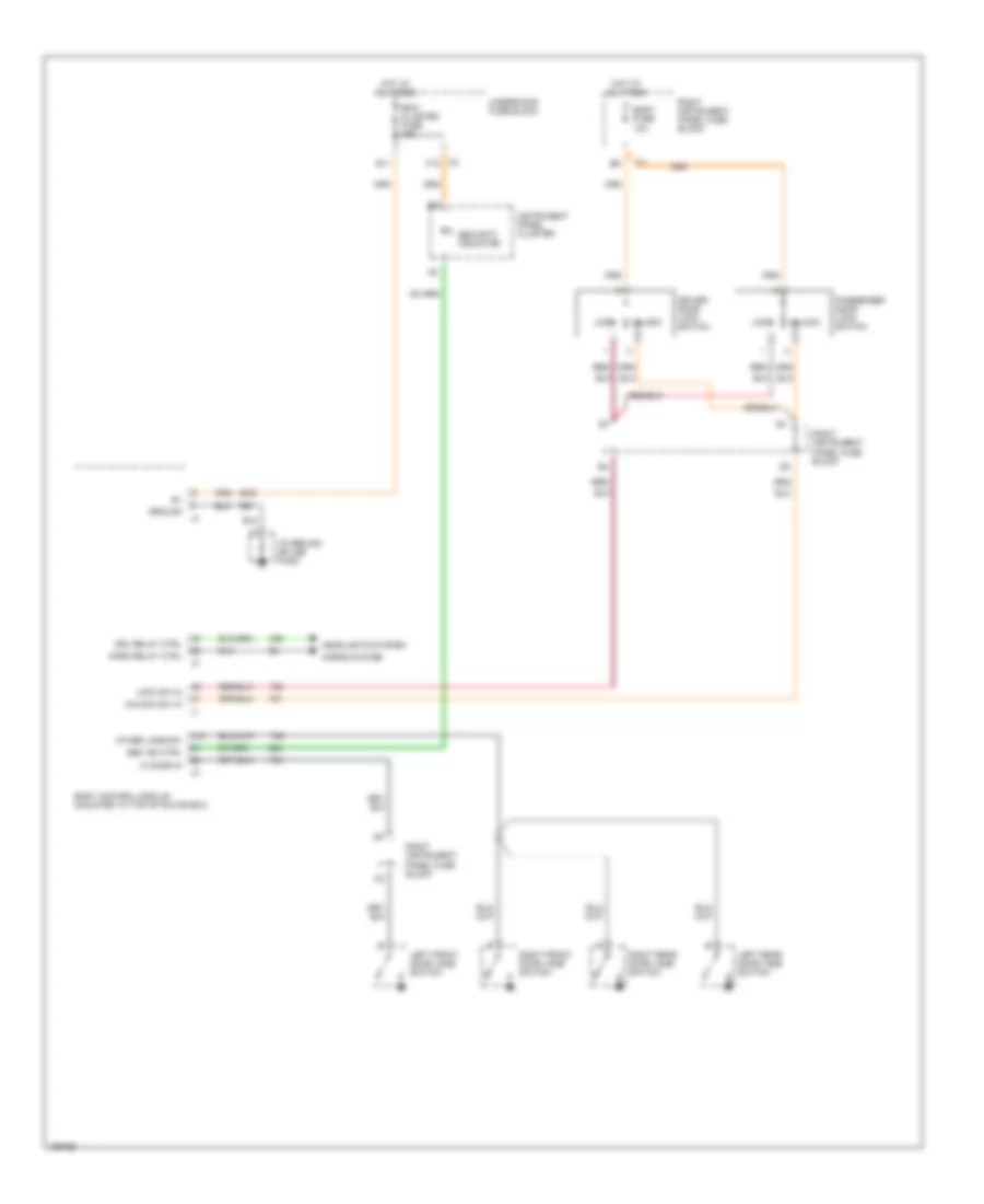 Forced Entry Wiring Diagram for Saturn L100 2002