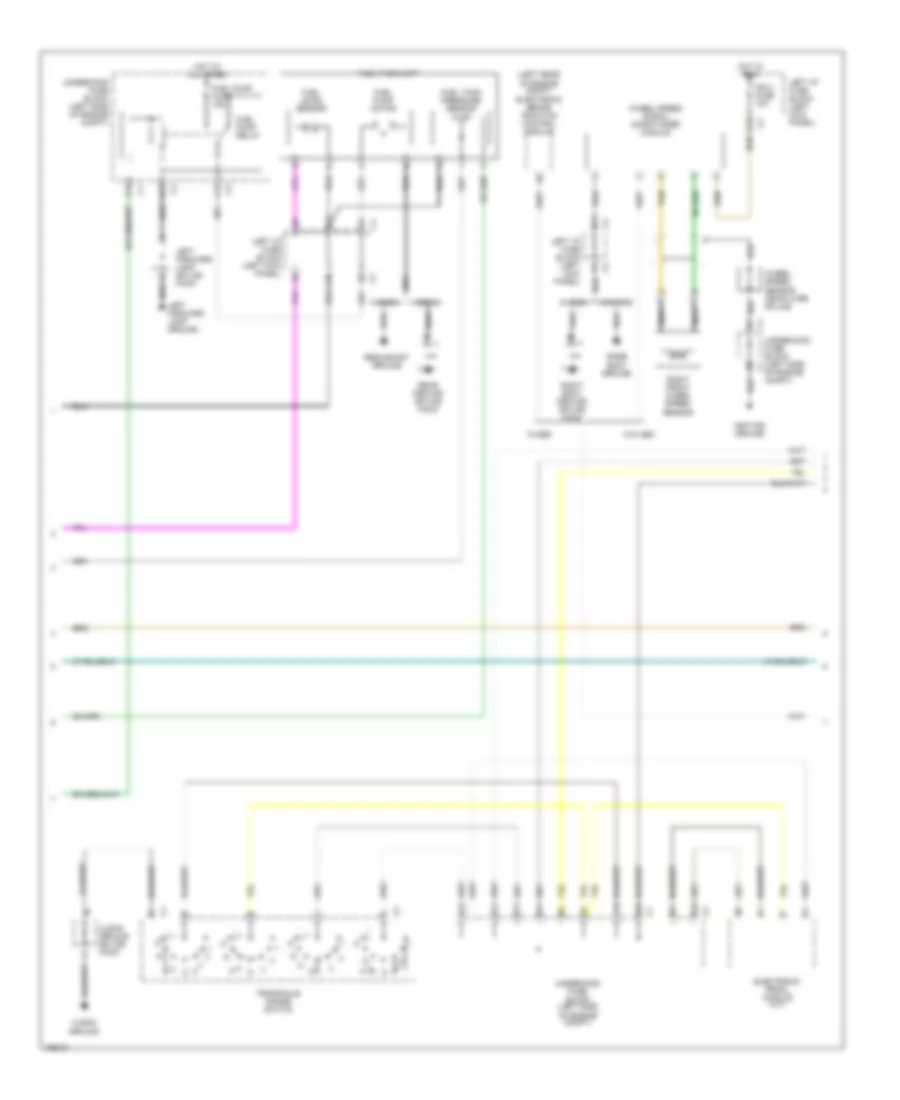 2.2L VIN F, Engine Performance Wiring Diagrams (2 of 4) for Saturn L100 2002