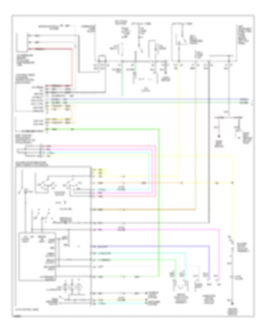 Manual A C Wiring Diagram 1 of 2 for Saturn L300 2002