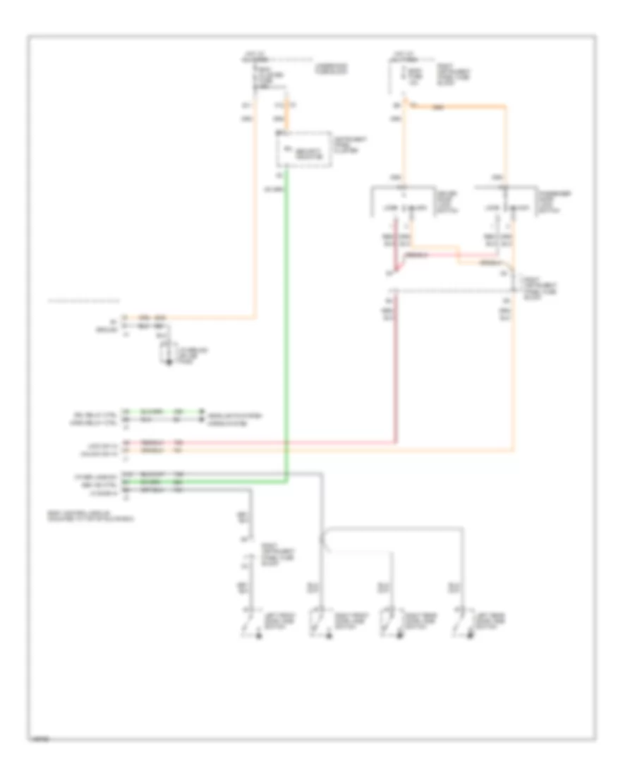 Forced Entry Wiring Diagram for Saturn L300 2002