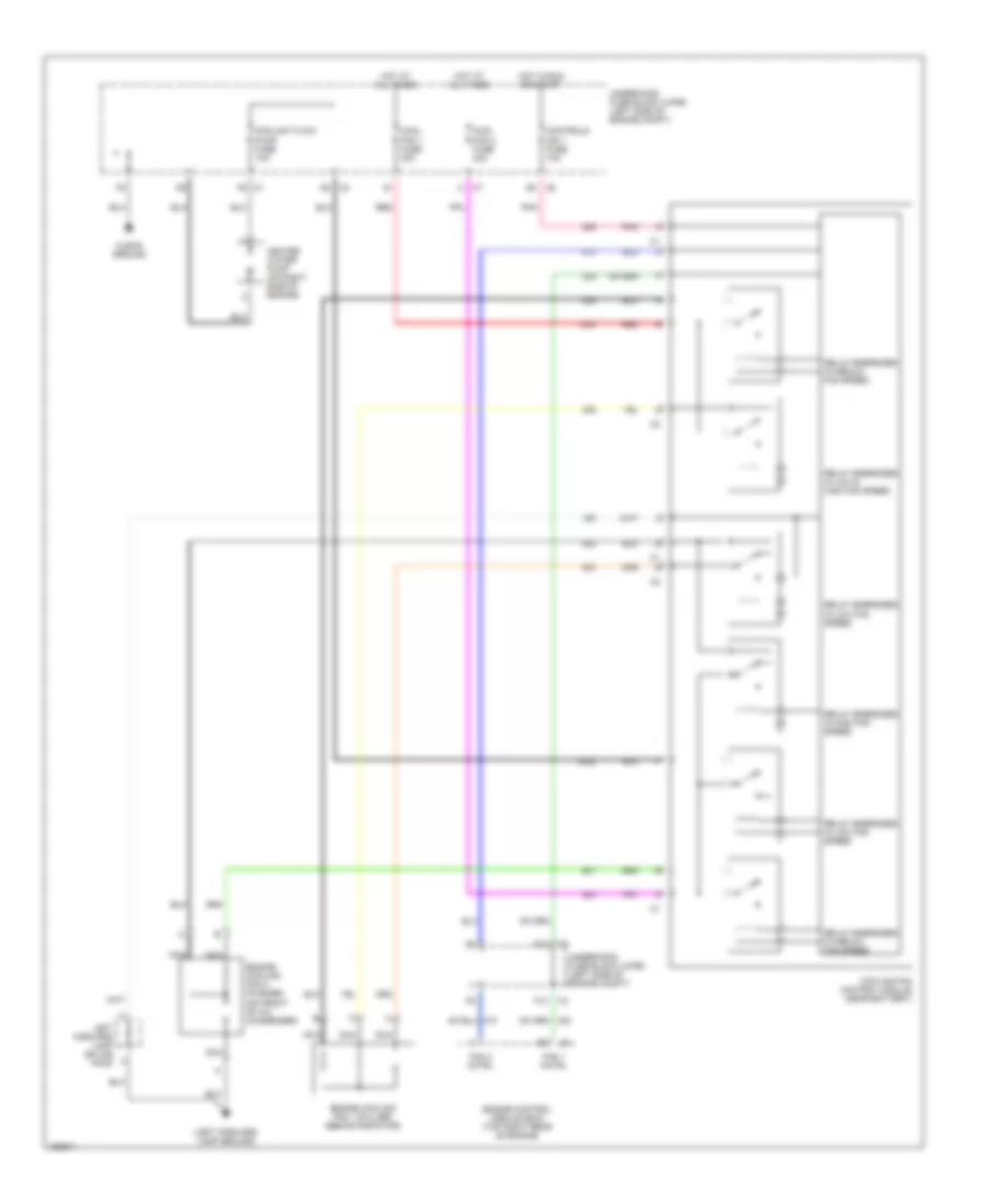 Cooling Fan Wiring Diagram for Saturn L300 2002