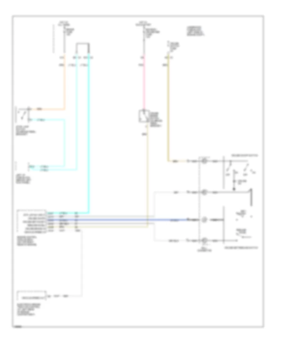3.0L VIN R, Cruise Control Wiring Diagram for Saturn L300 2002