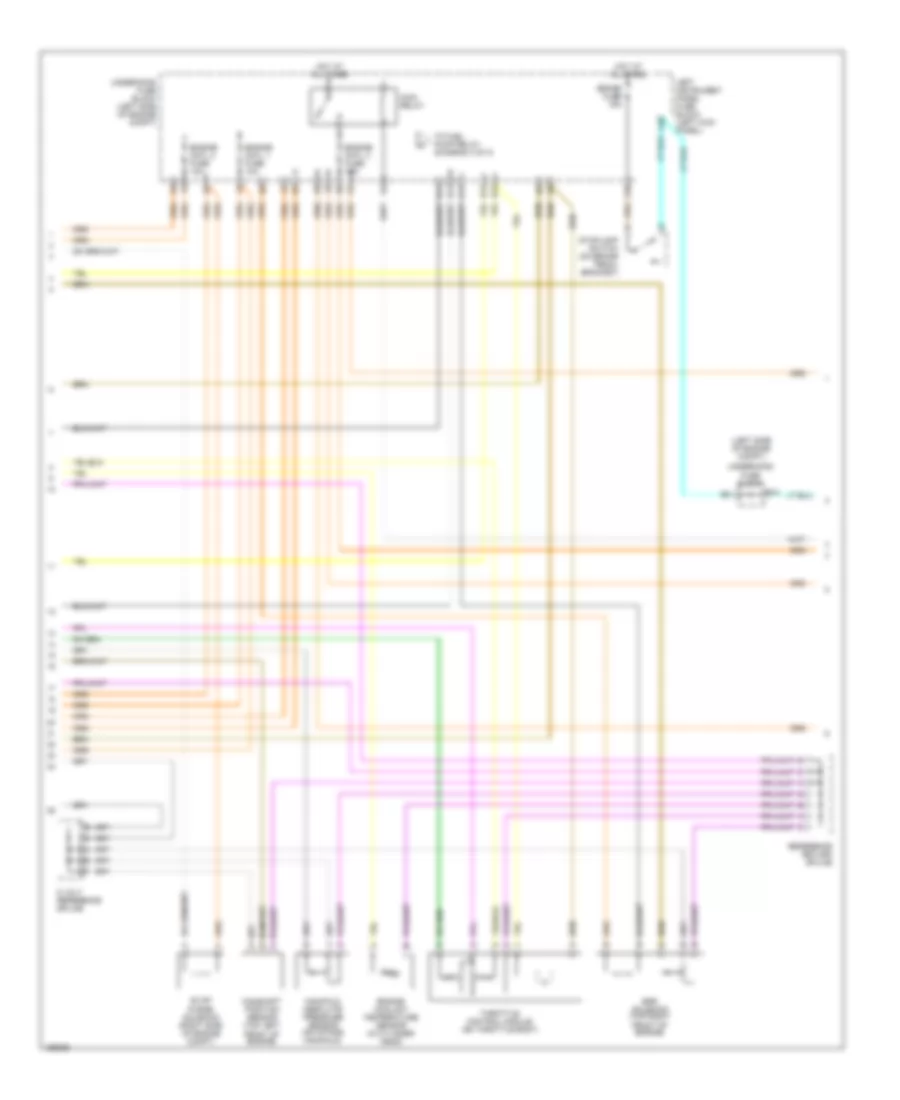 3.0L VIN R, Engine Performance Wiring Diagrams (2 of 3) for Saturn L300 2002